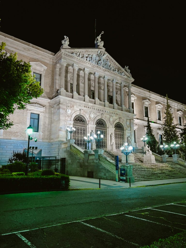 free things to do in madrid - visit biblioteca nacional